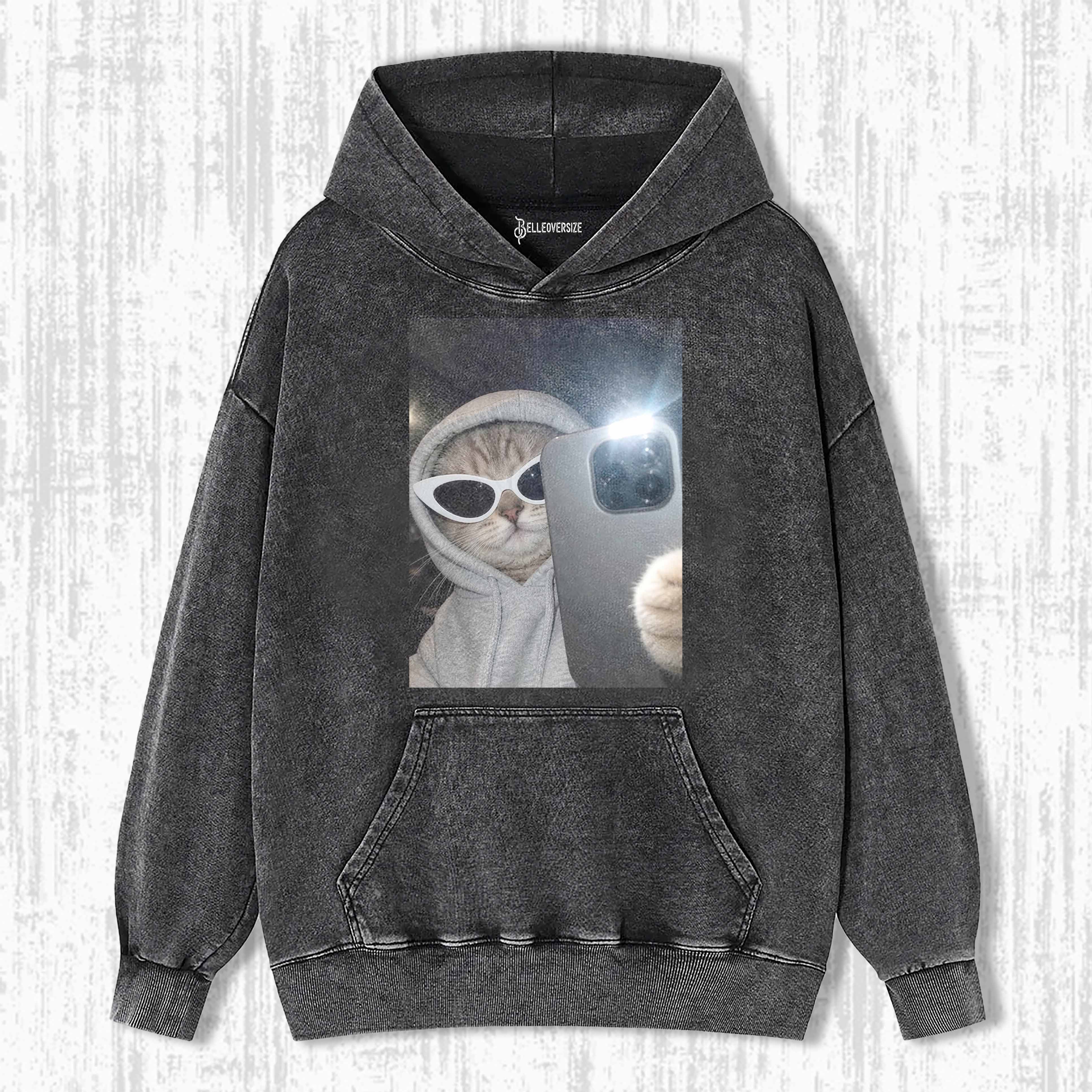 WACKY CAT HOODIE