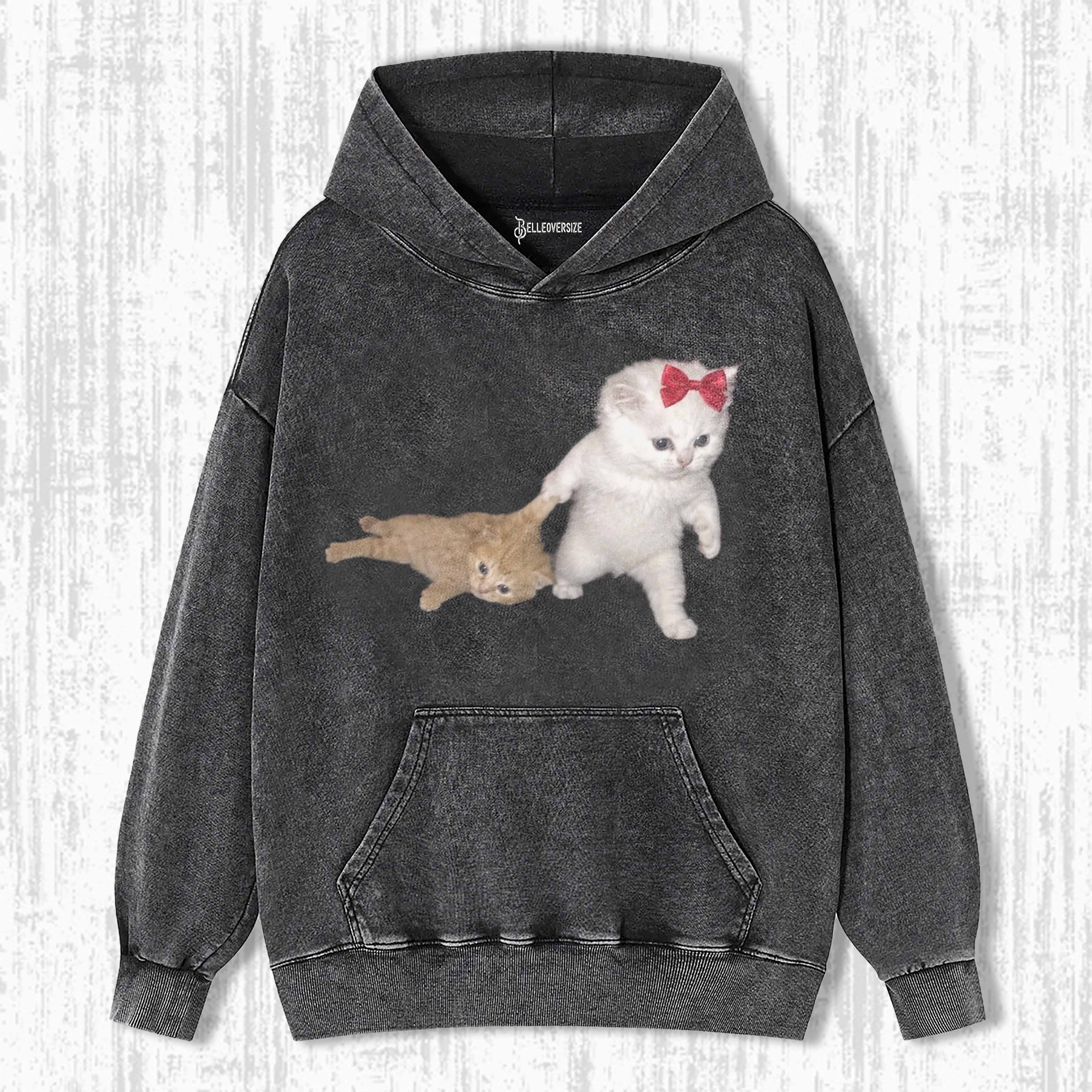 WACKY CAT HOODIE