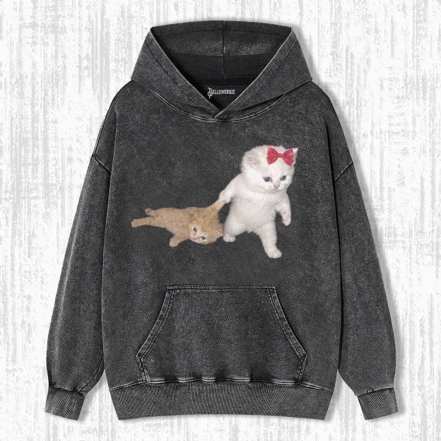 WACKY CAT HOODIE