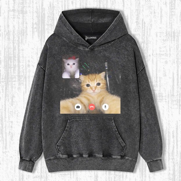 WACKY CAT HOODIE