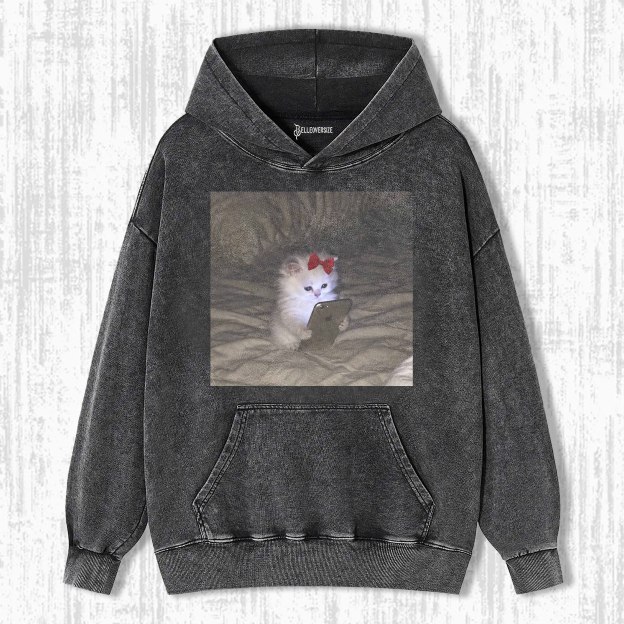 WACKY CAT HOODIE