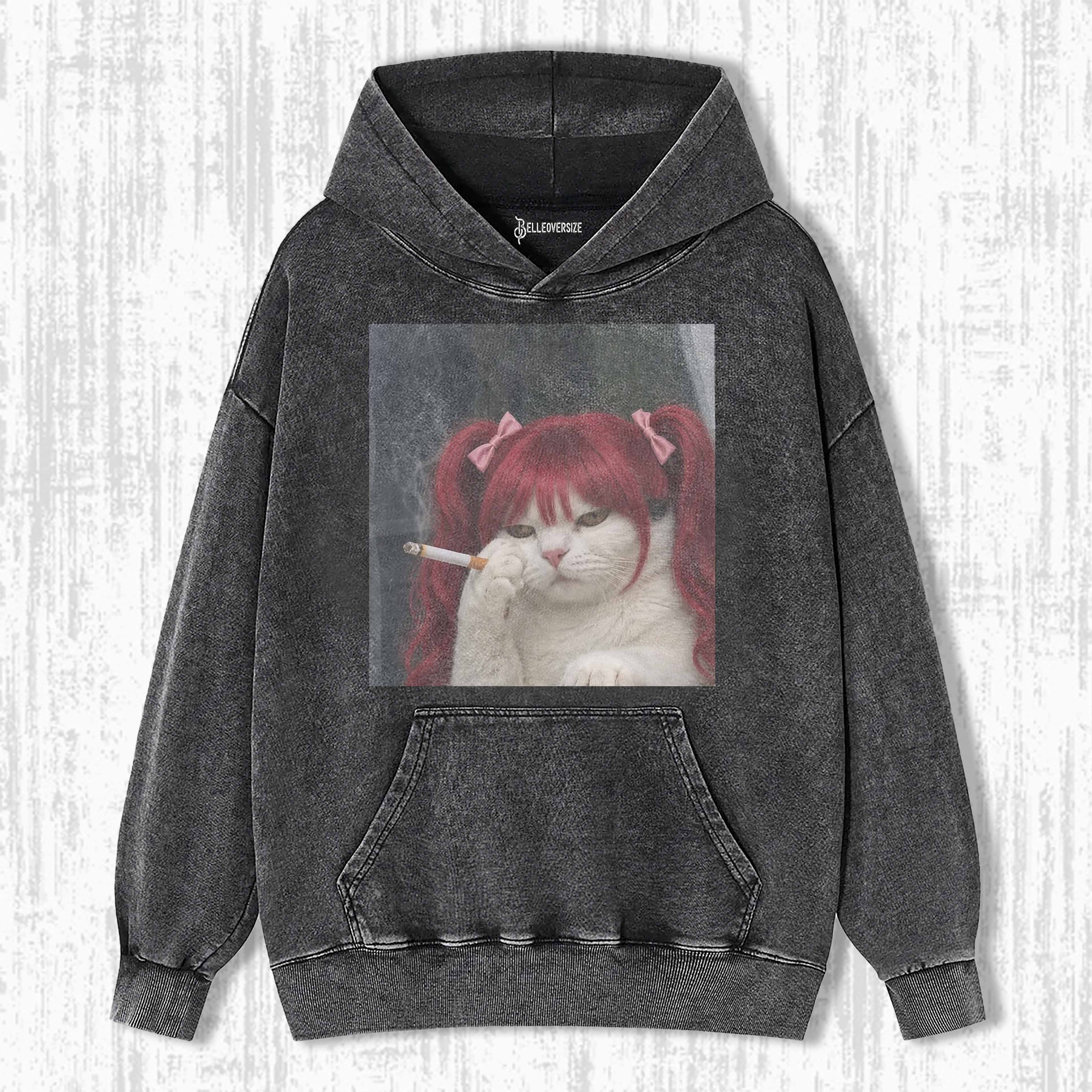 WACKY CAT HOODIE