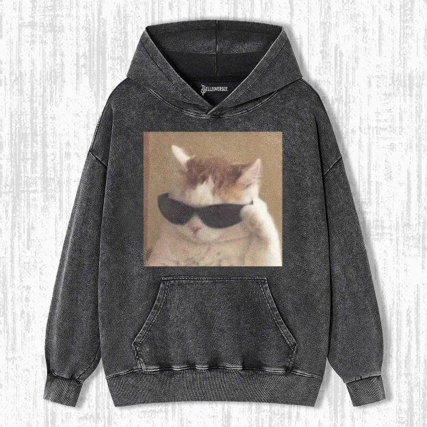 WACKY CAT HOODIE