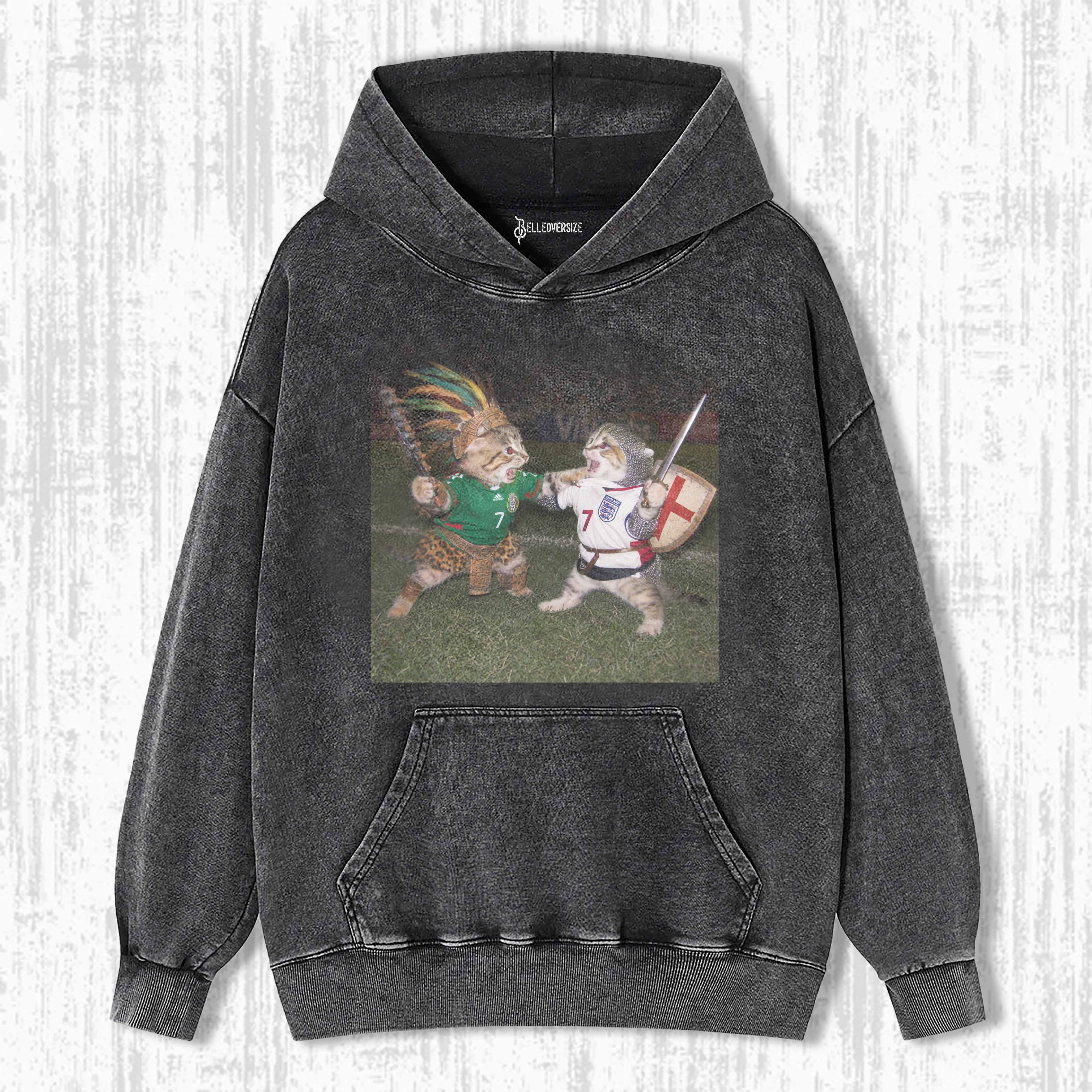 WACKY CAT HOODIE