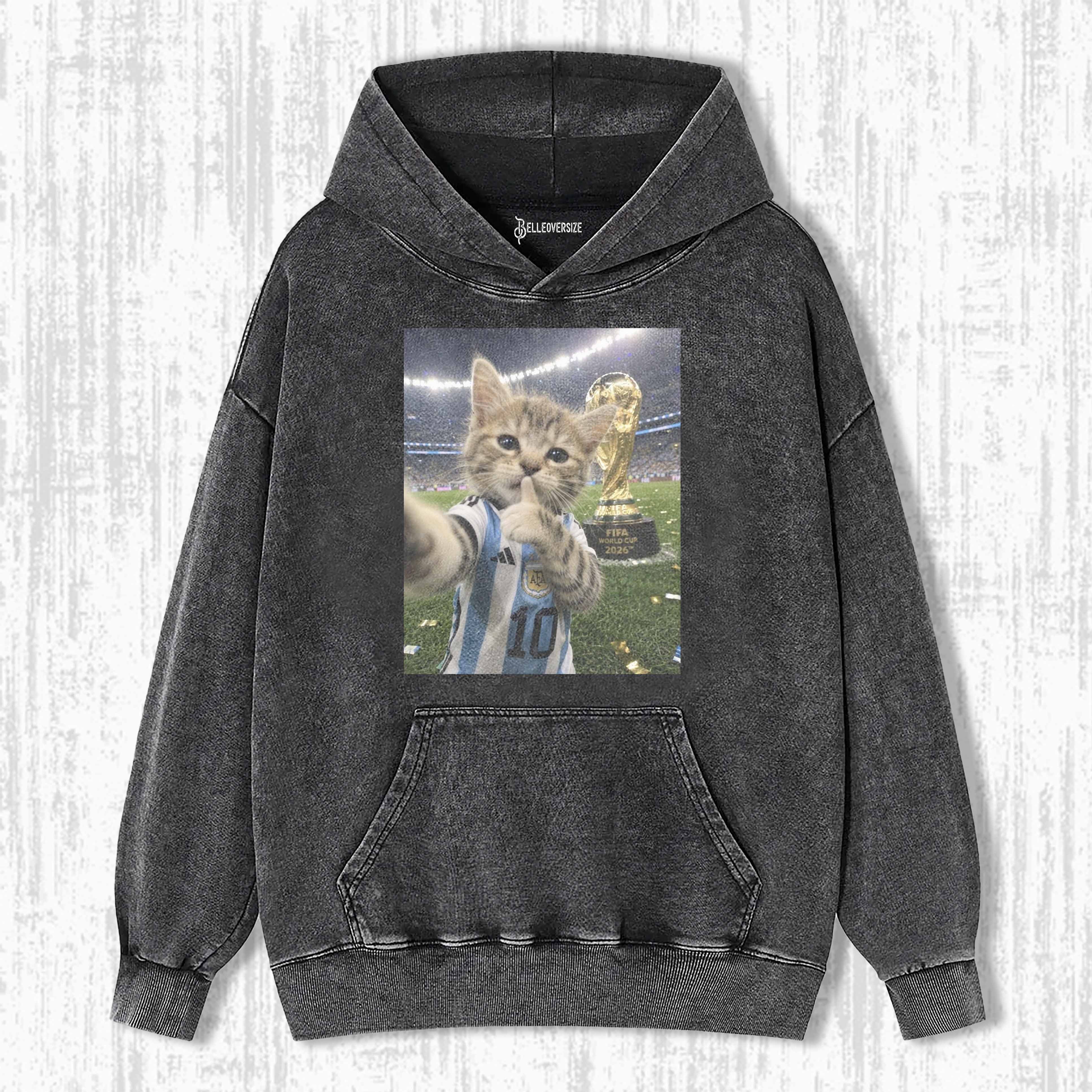 WACKY CAT HOODIE