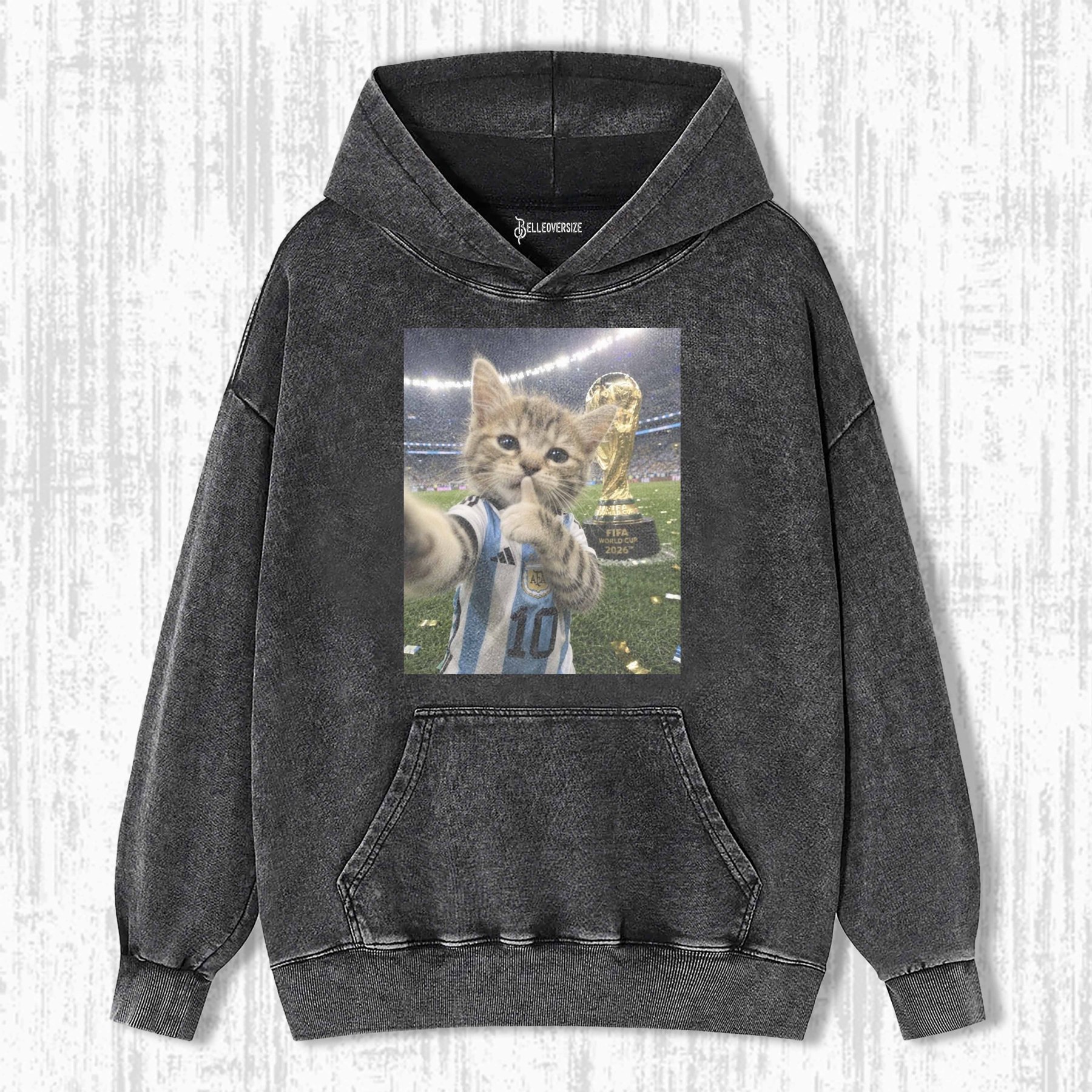 WACKY CAT HOODIE