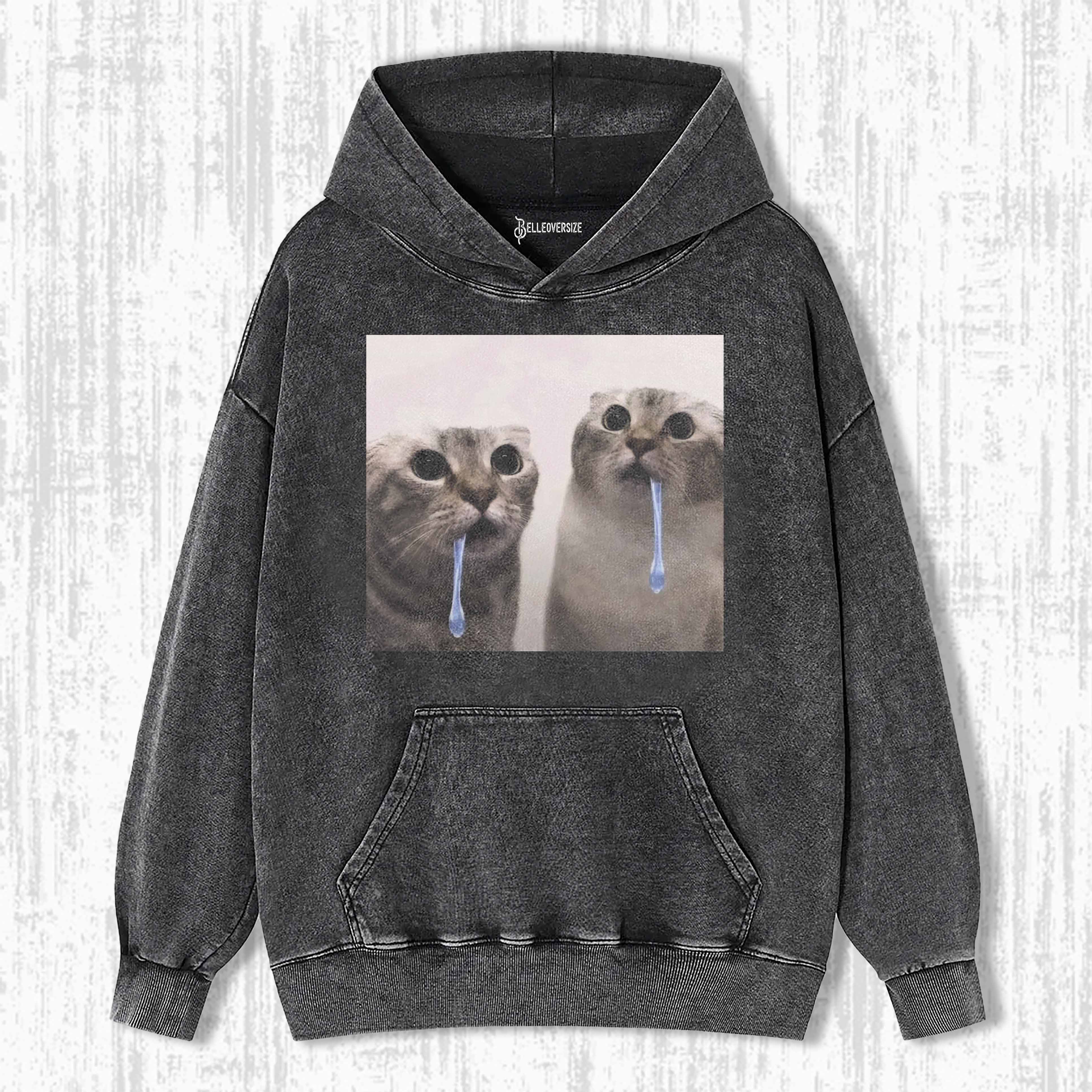 WACKY CAT HOODIE