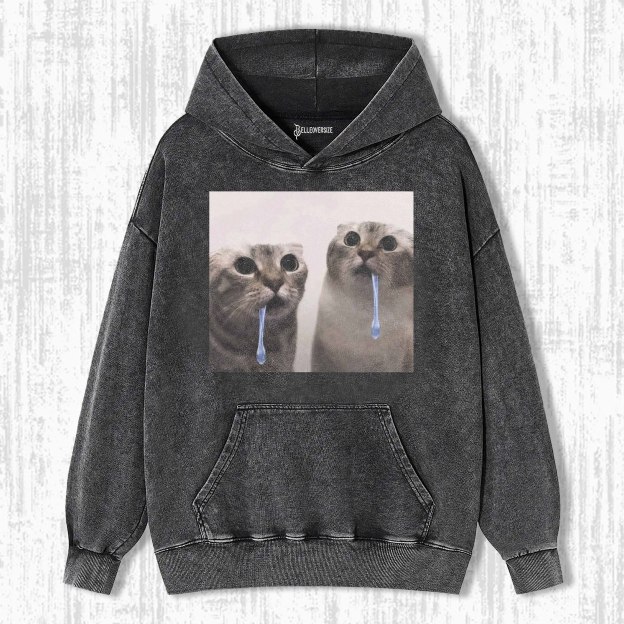 WACKY CAT HOODIE