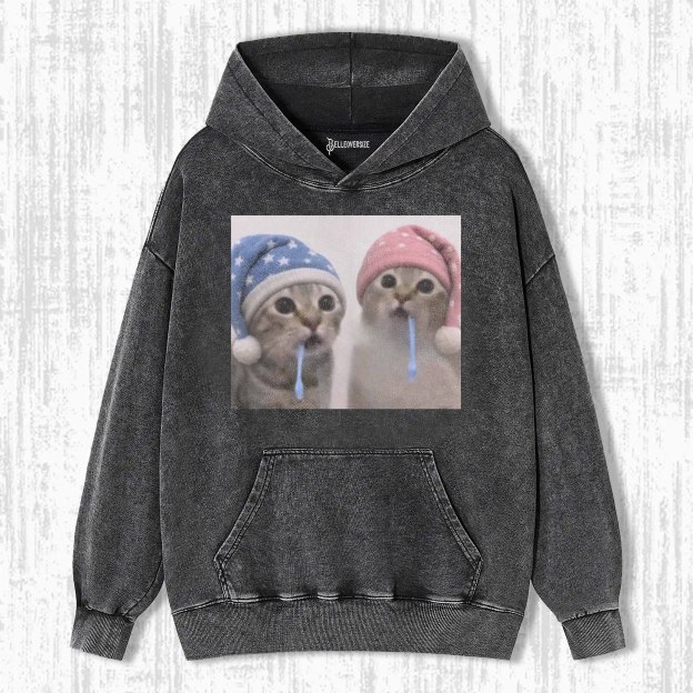 WACKY CAT HOODIE