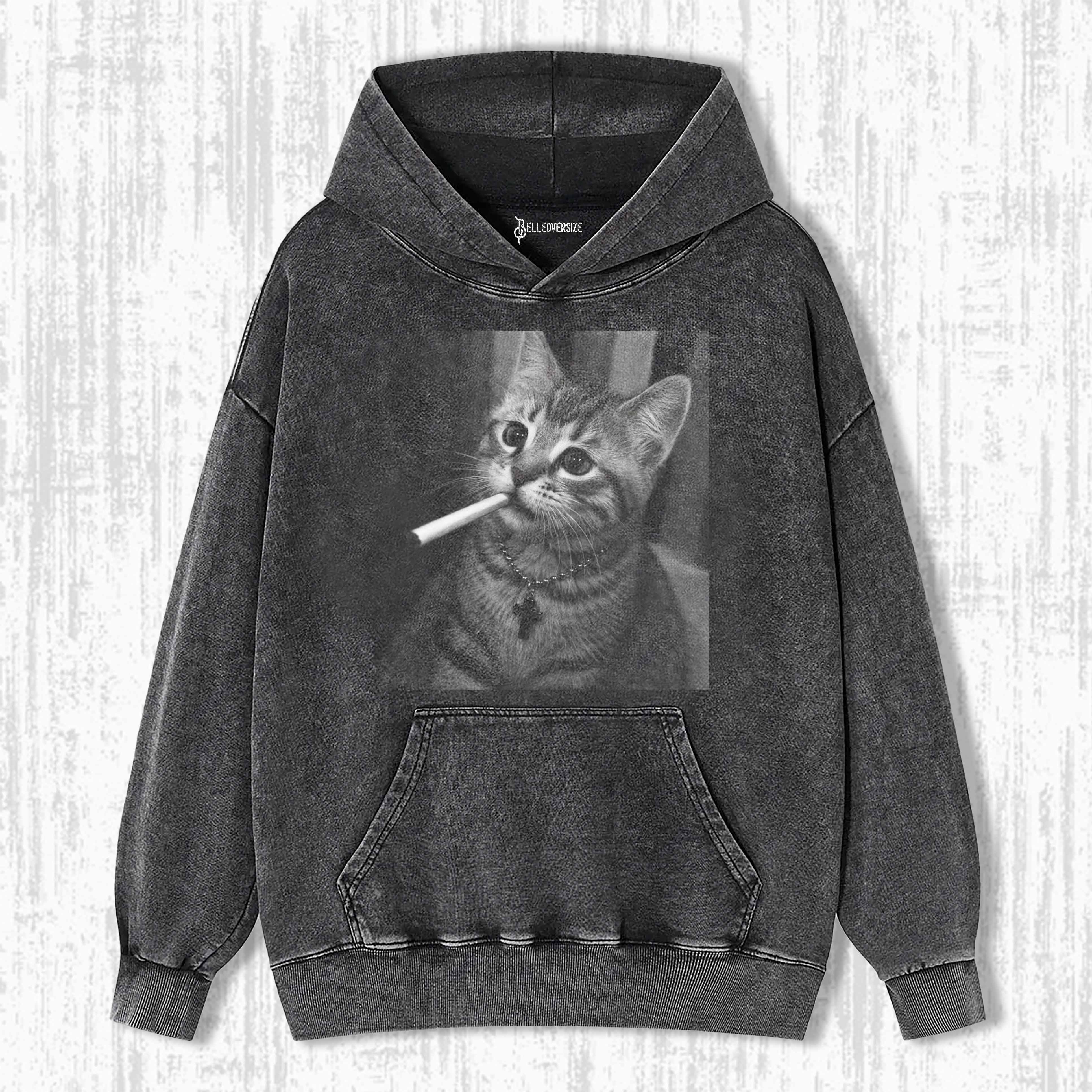 WACKY CAT HOODIE