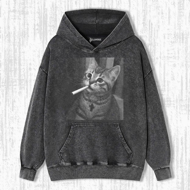 WACKY CAT HOODIE