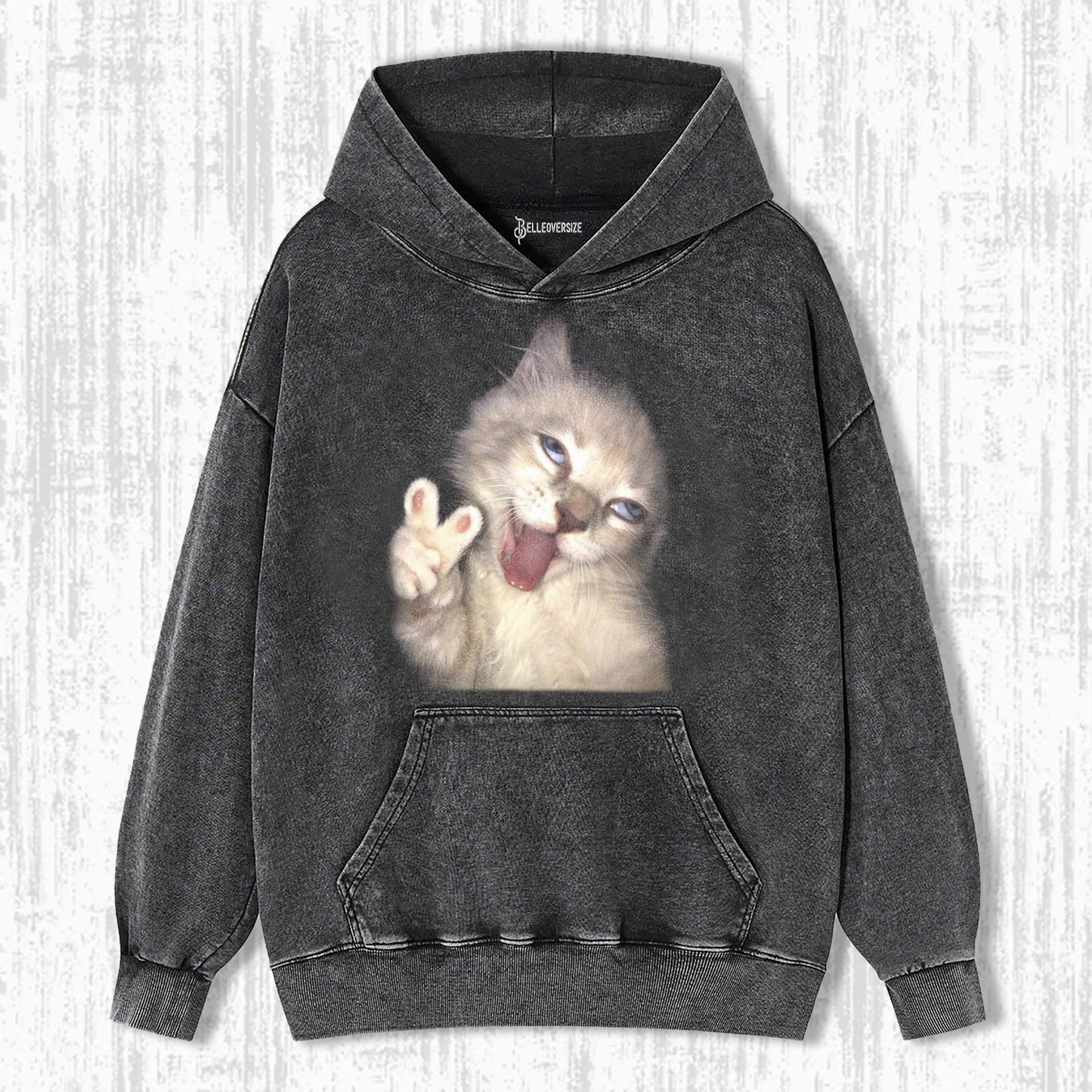 WACKY CAT HOODIE