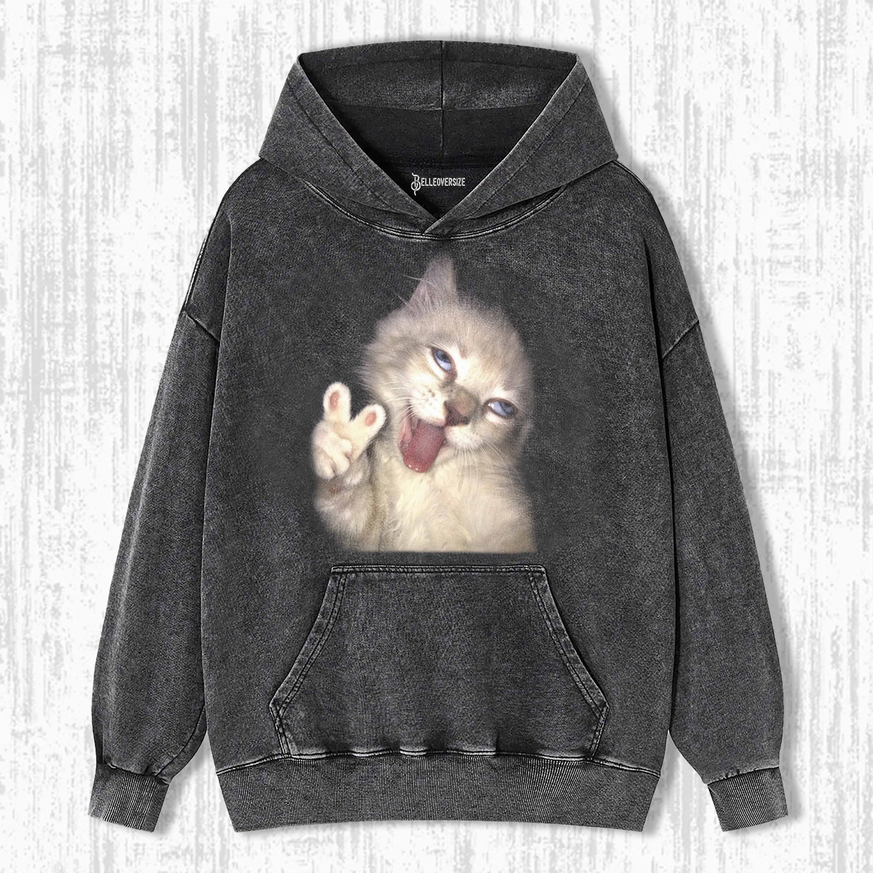WACKY CAT HOODIE