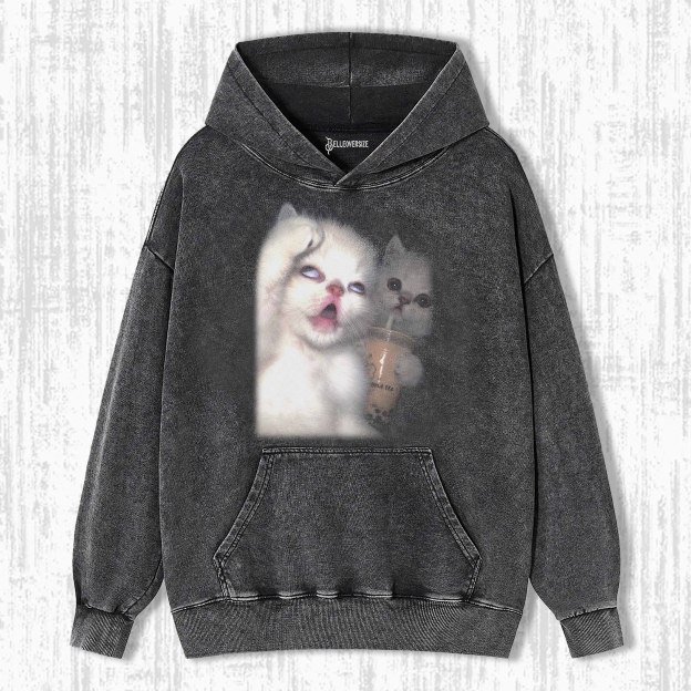 WACKY CAT HOODIE