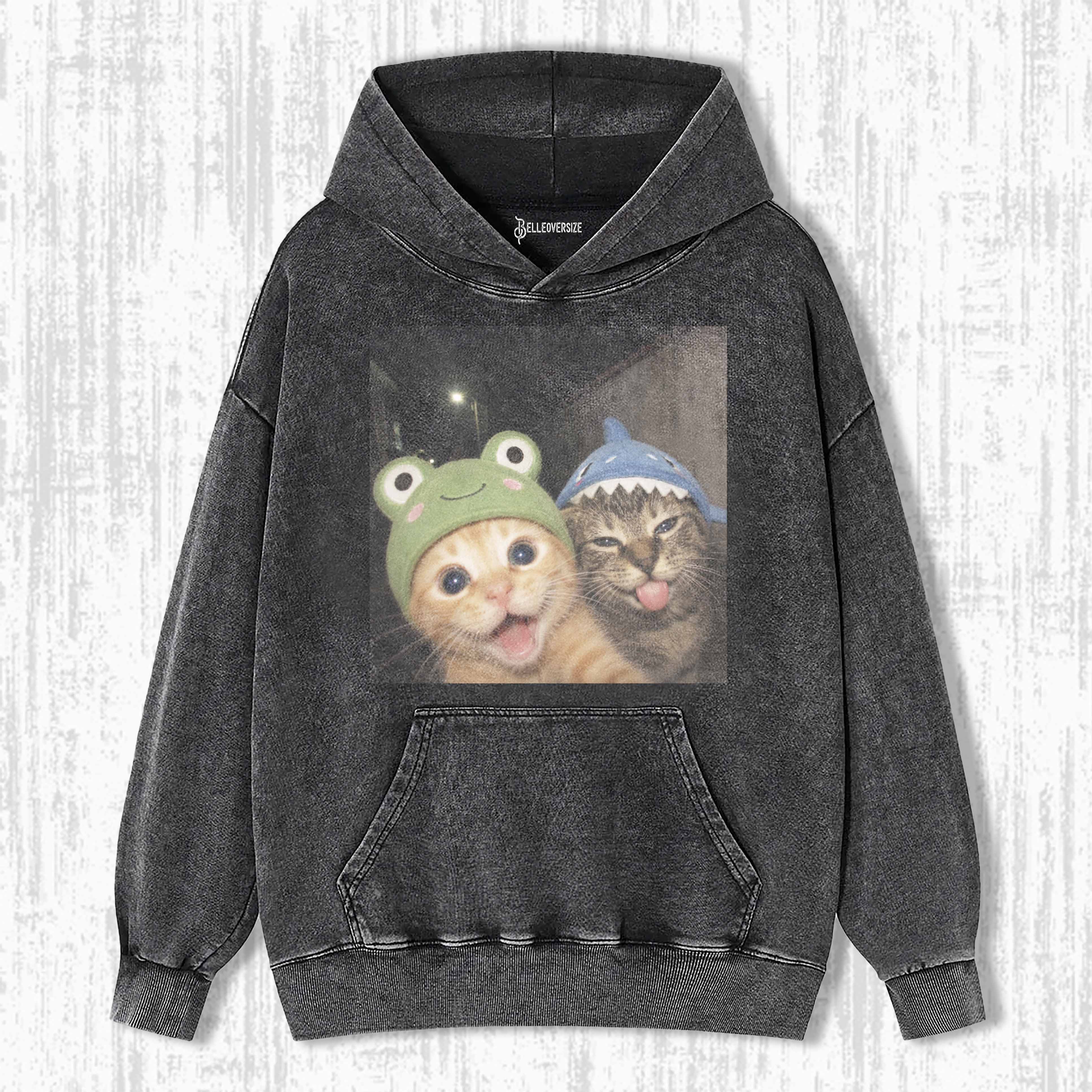 WACKY CAT HOODIE