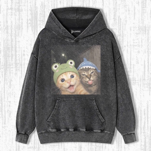WACKY CAT HOODIE