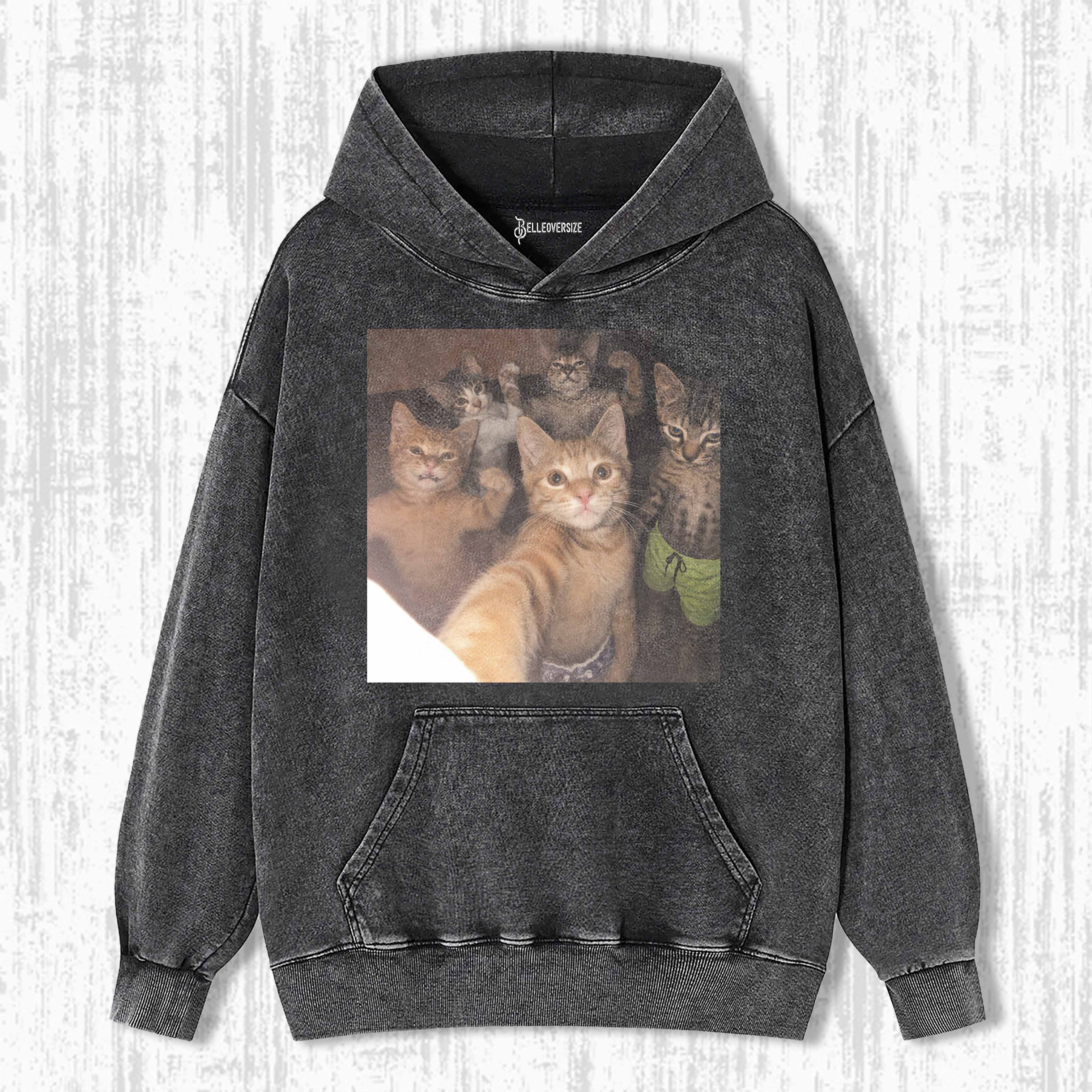 WACKY CAT HOODIE