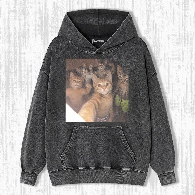 WACKY CAT HOODIE