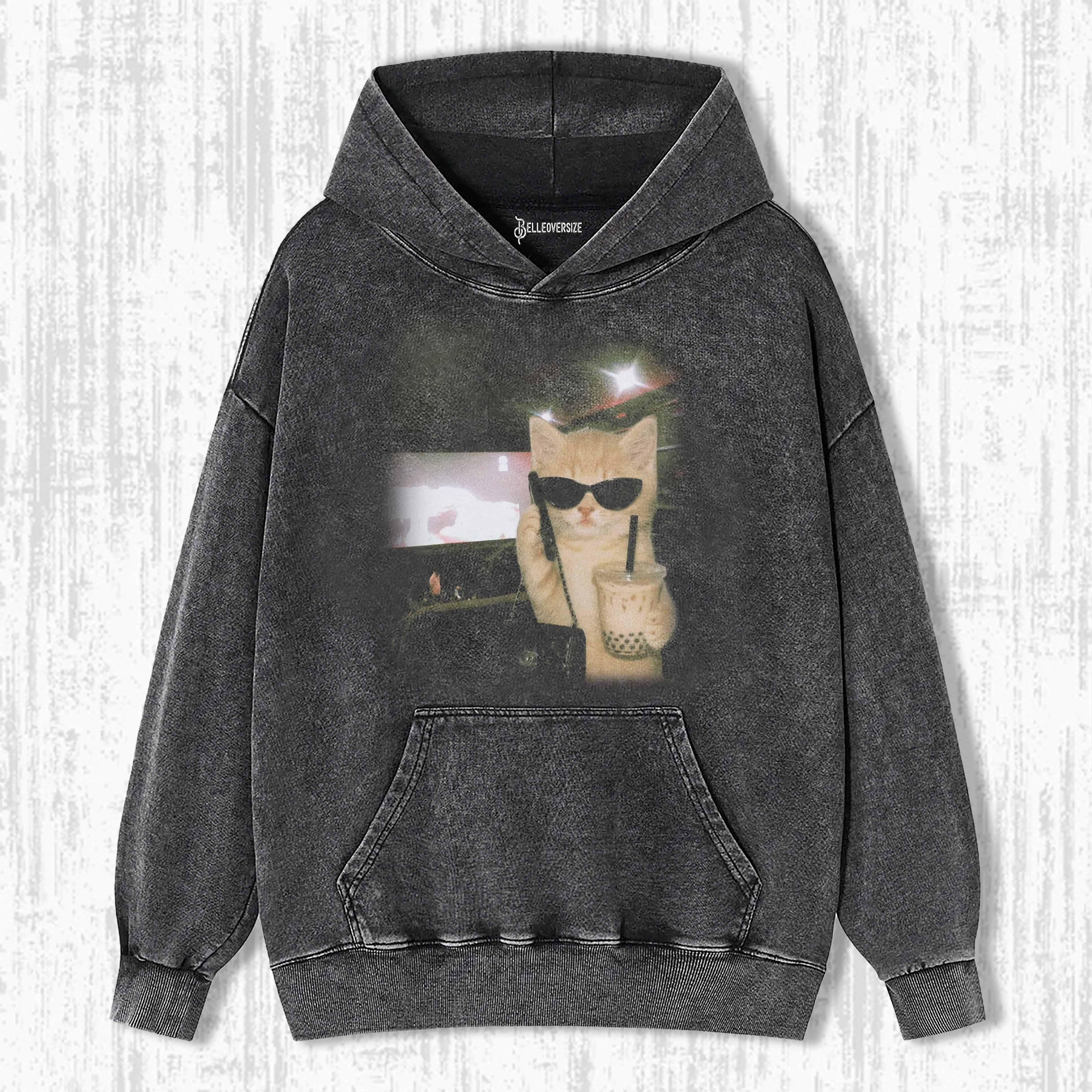 WACKY CAT HOODIE