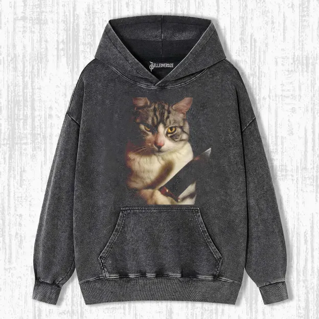 WACKY CAT HOODIE