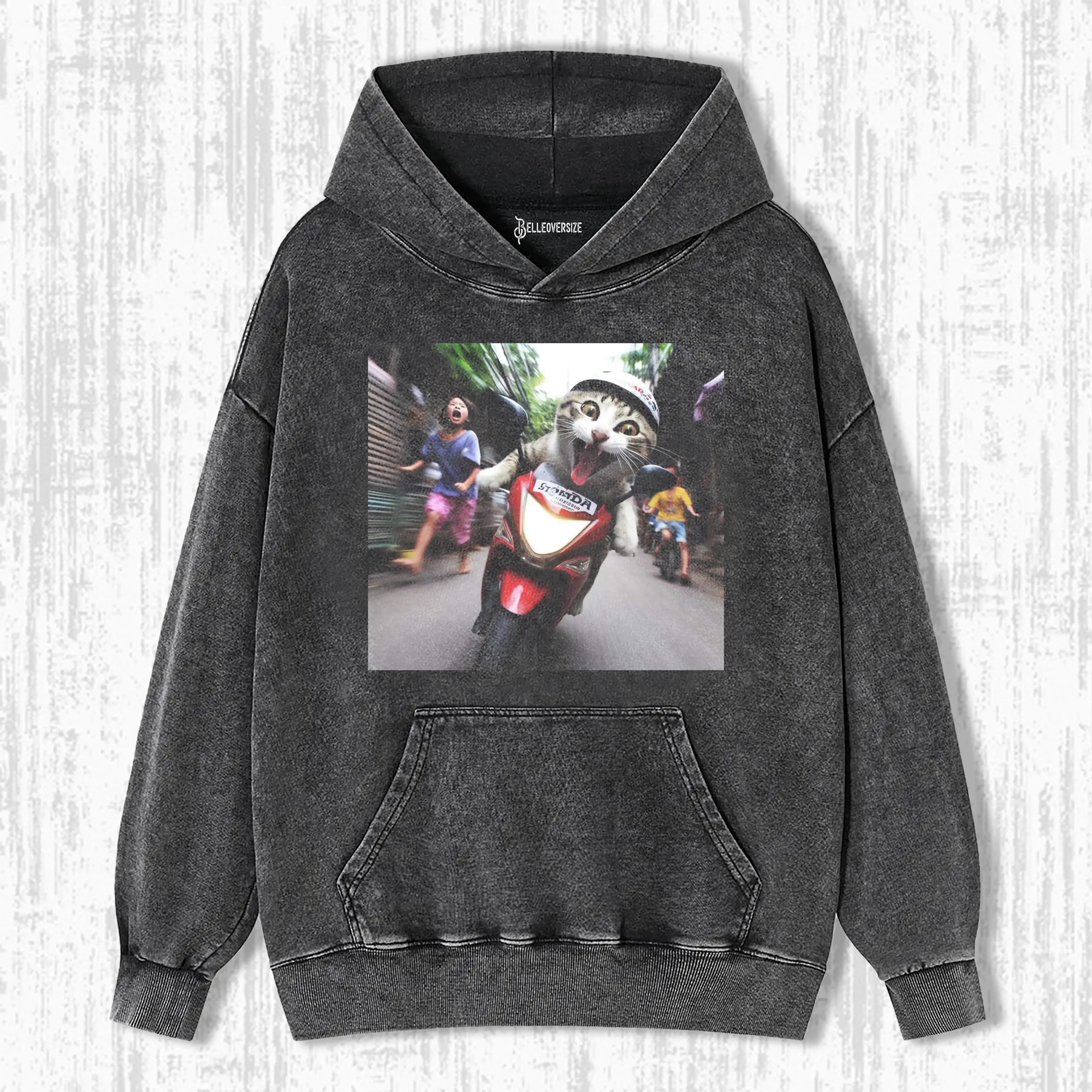WACKY CAT HOODIE