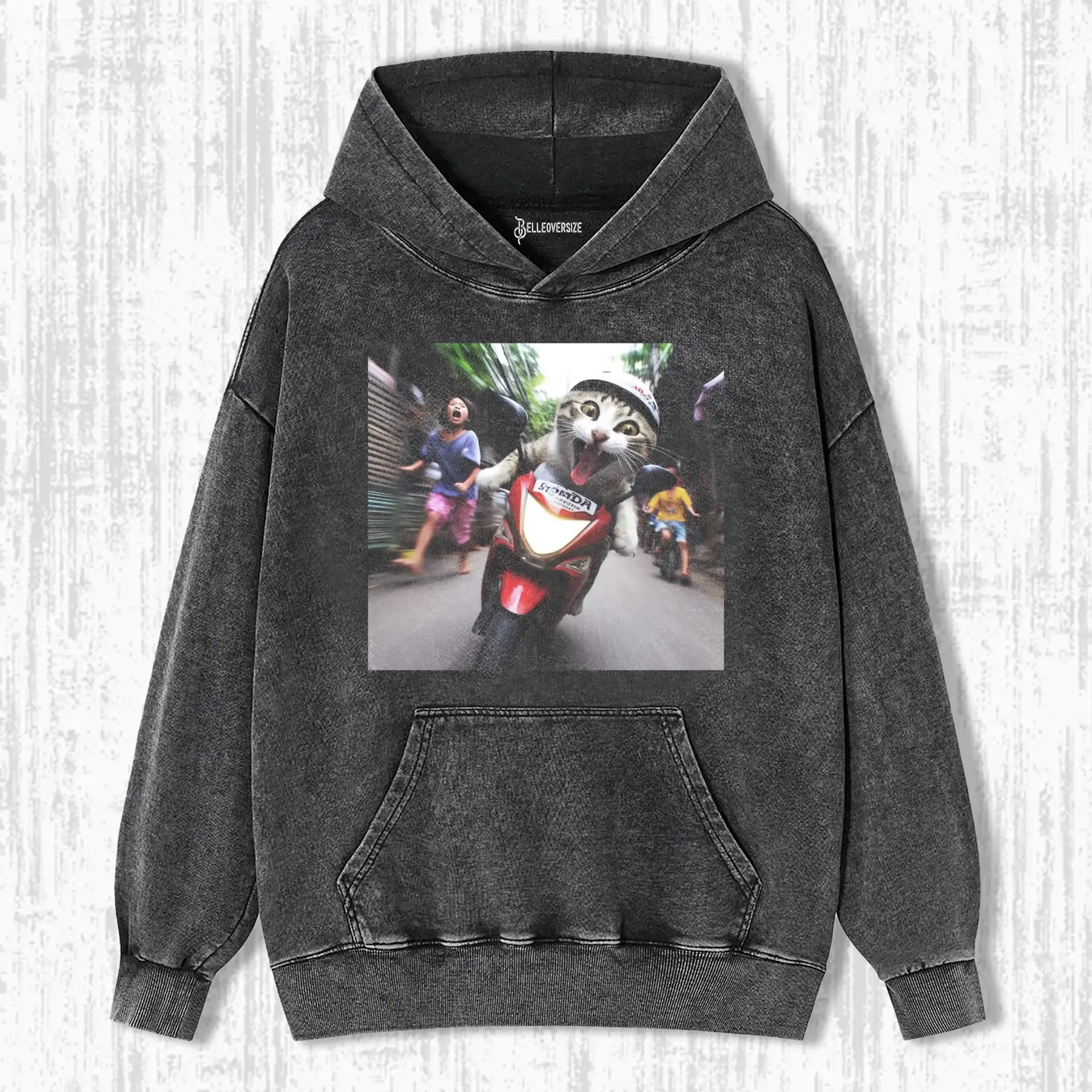 WACKY CAT HOODIE