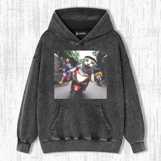 WACKY CAT HOODIE