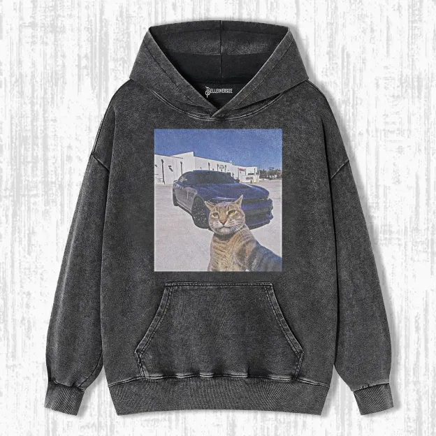 WACKY CAT HOODIE