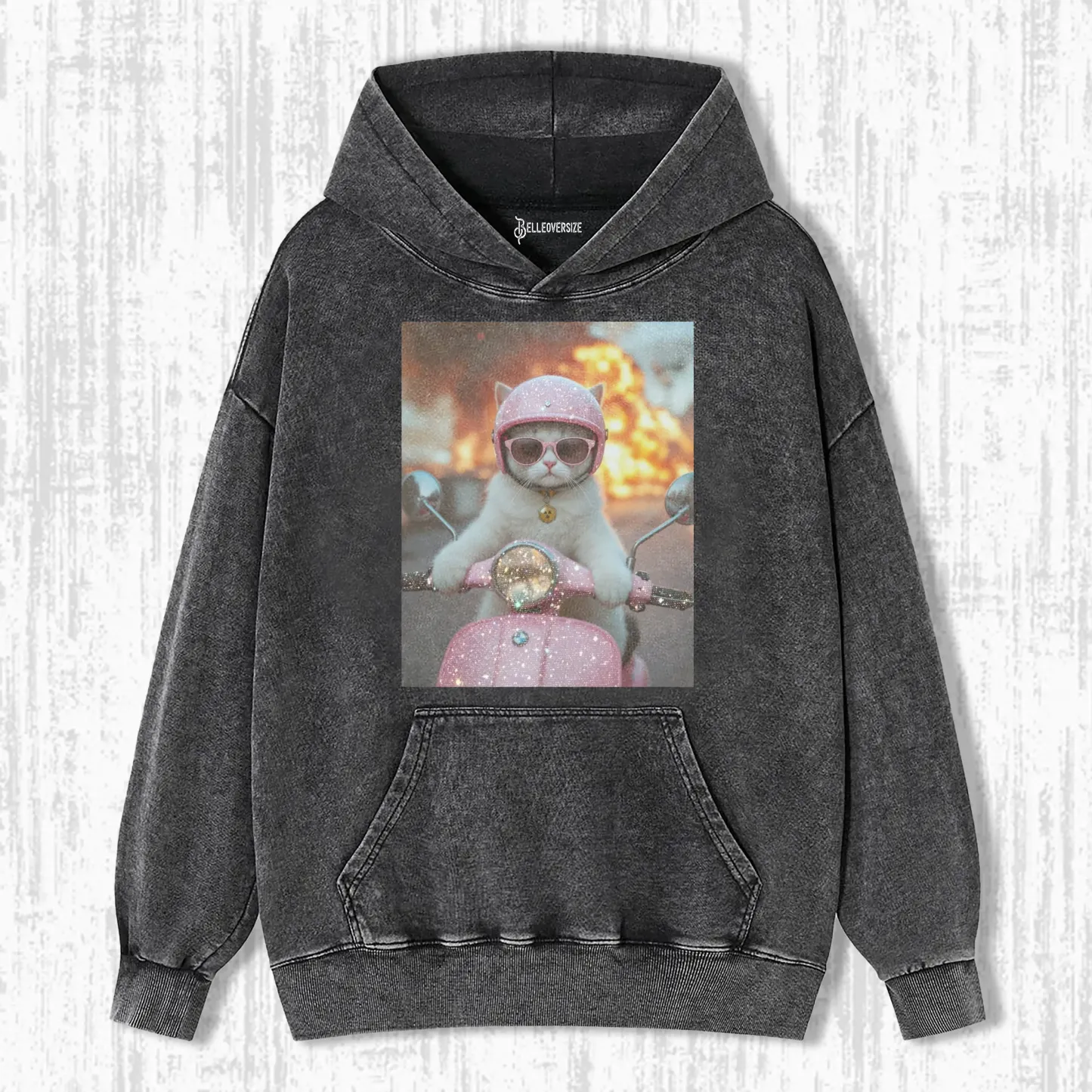 WACKY CAT HOODIE