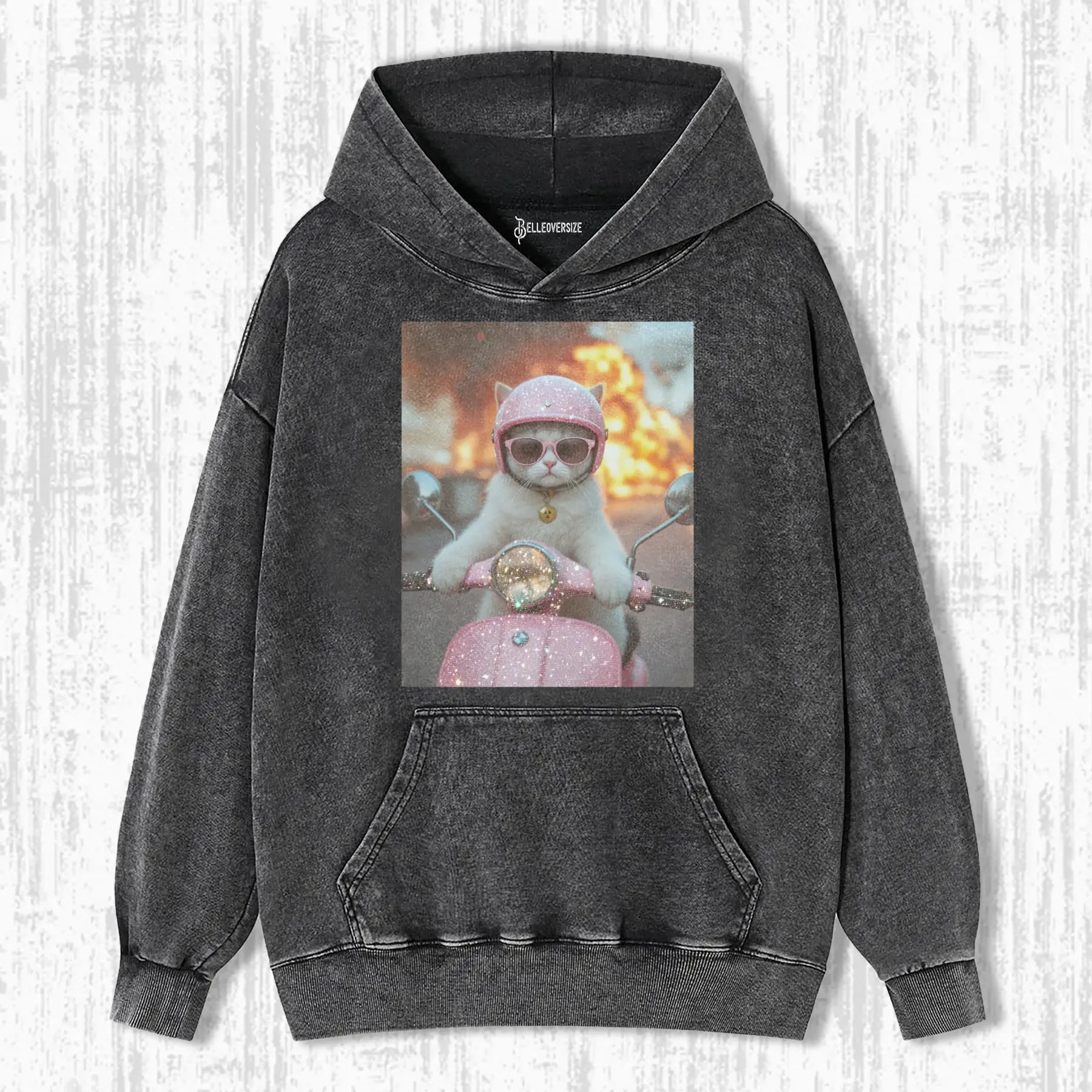 WACKY CAT HOODIE