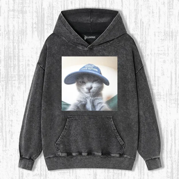 WACKY CAT HOODIE