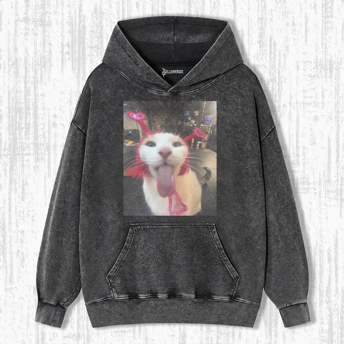WACKY CAT HOODIE