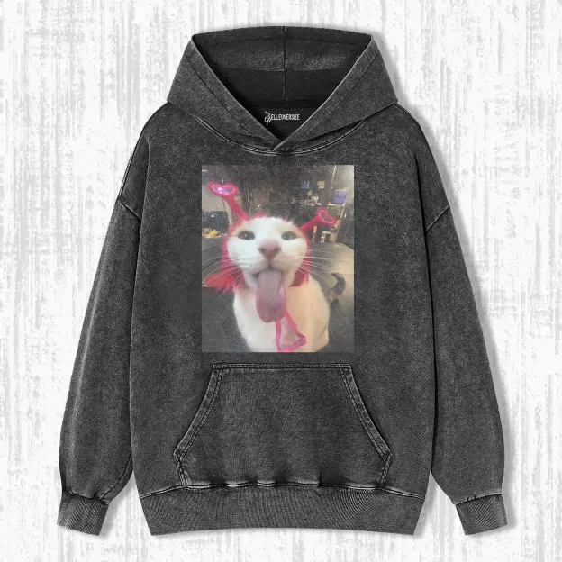 WACKY CAT HOODIE