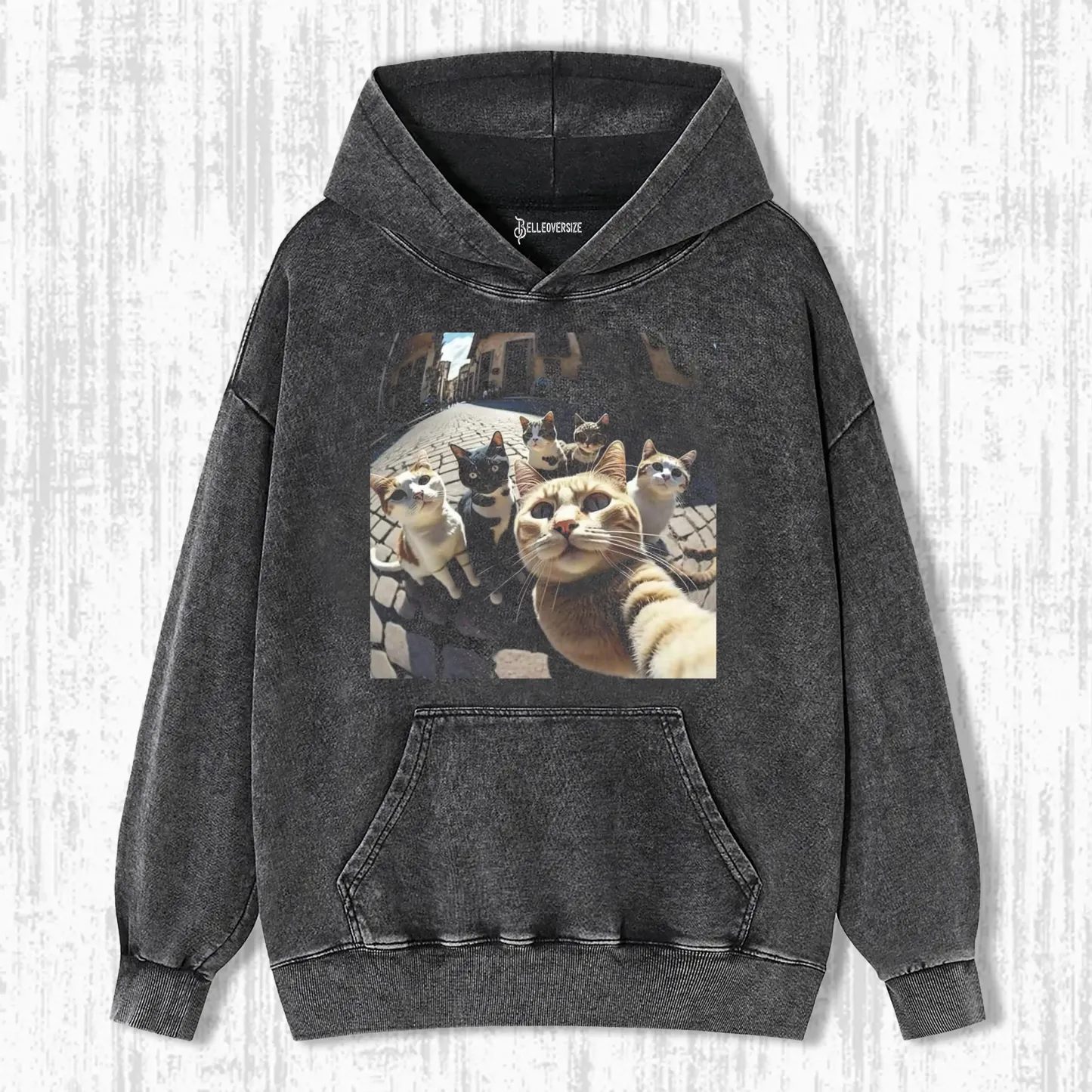 WACKY CAT HOODIE