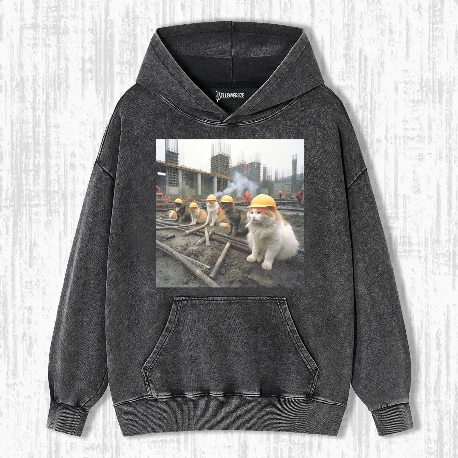 WACKY CAT HOODIE