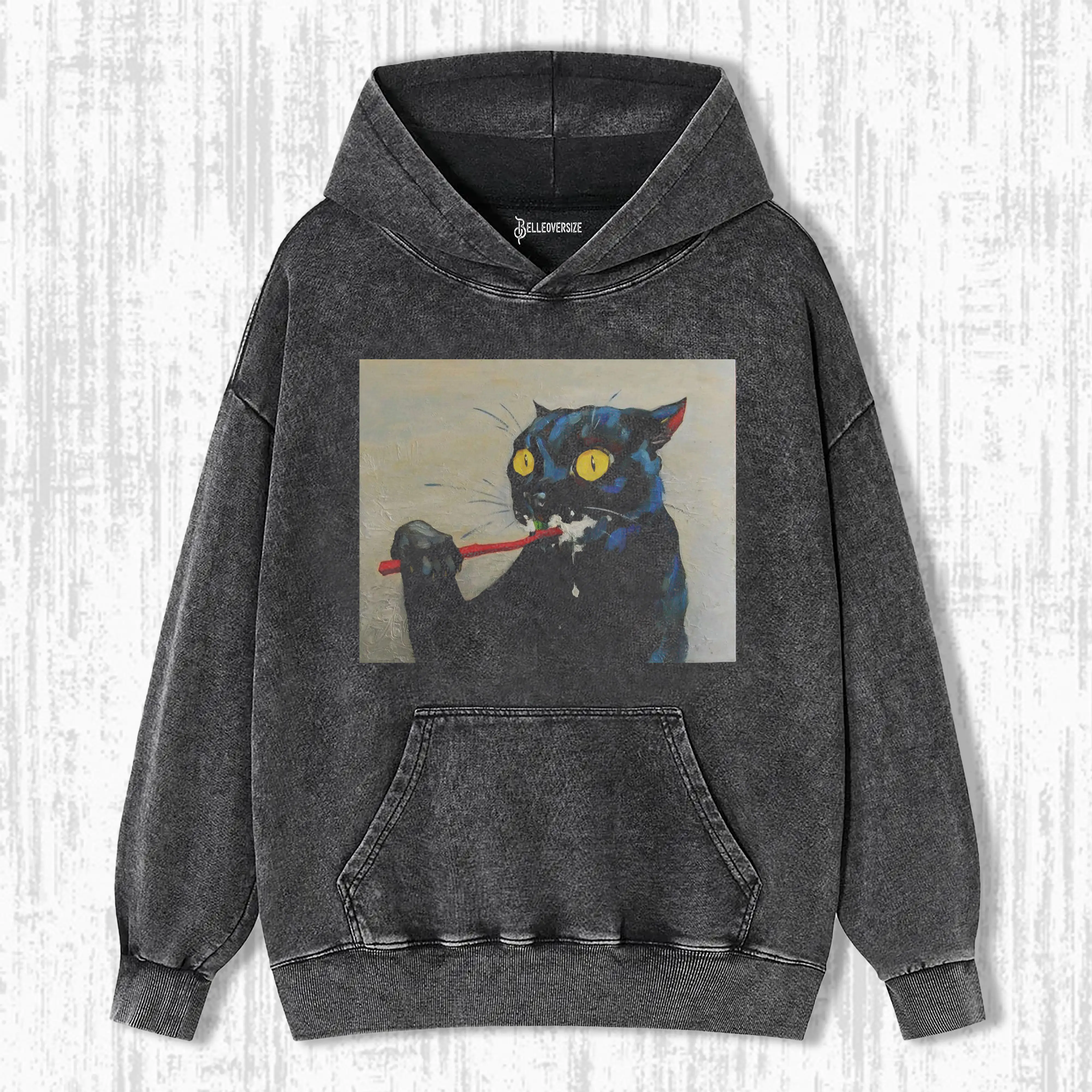 WACKY CAT  HOODIE