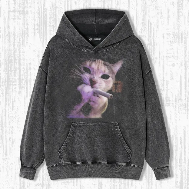 WACKY CAT HOODIE