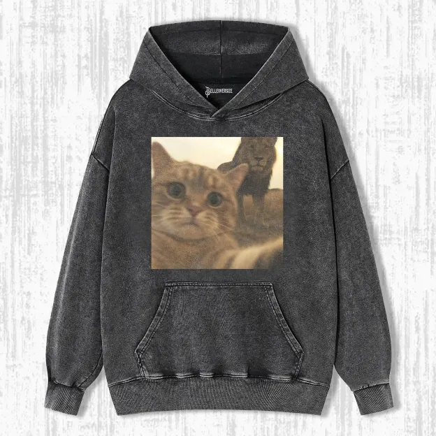 WACKY CAT HOODIE