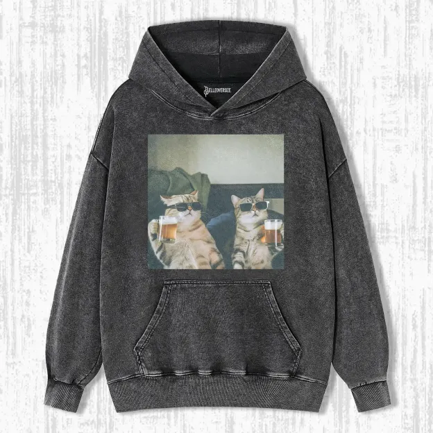 WACKY CAT HOODIE