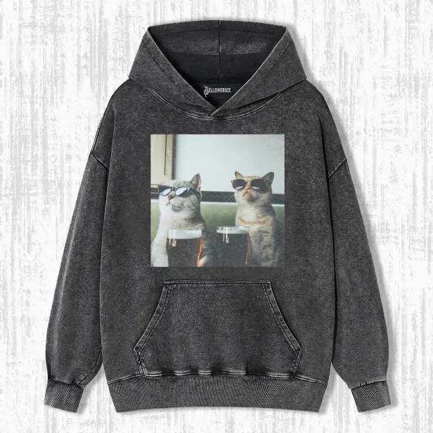 WACKY CAT HOODIE