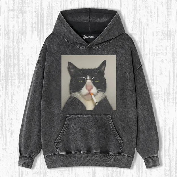 WACKY CAT HOODIE