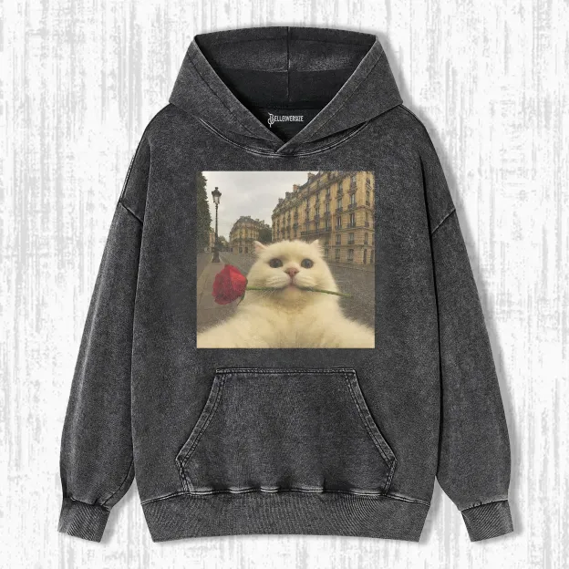 WACKY CAT HOODIE