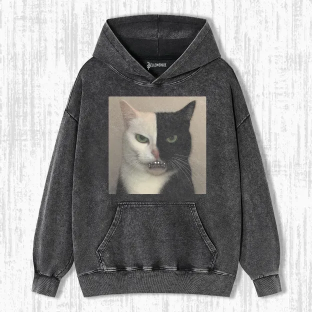 WACKY CAT HOODIE