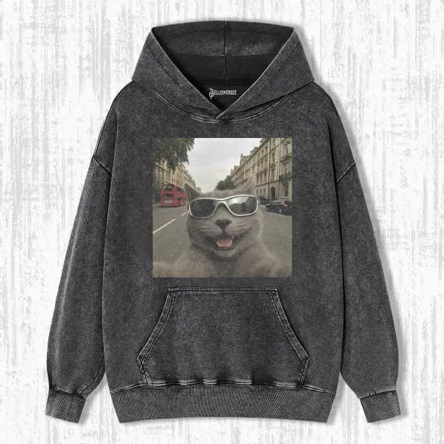 WACKY CAT HOODIE