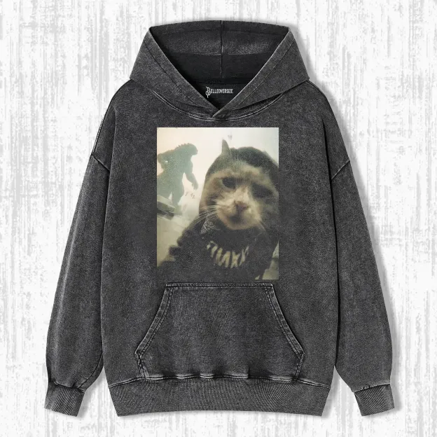 WACKY CAT HOODIE