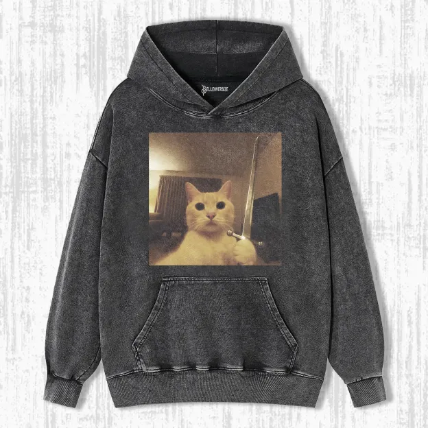 WACKY CAT HOODIE