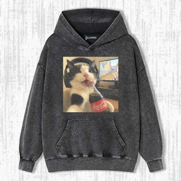 WACKY CAT HOODIE