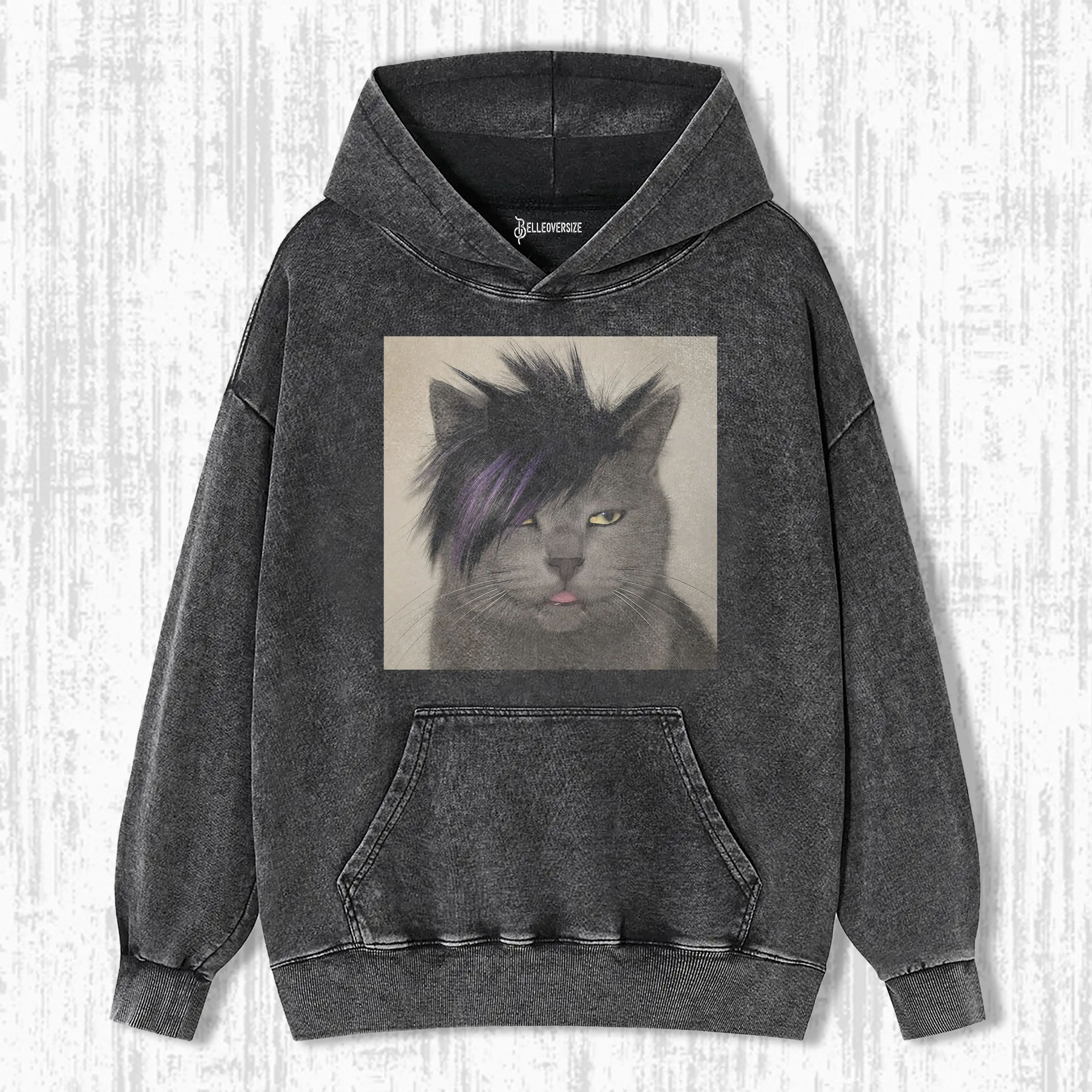 WACKY CAT HOODIE 