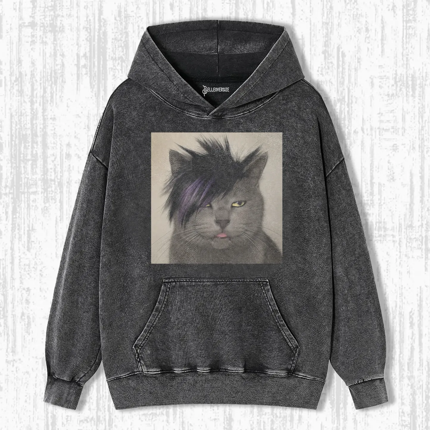 WACKY CAT HOODIE 