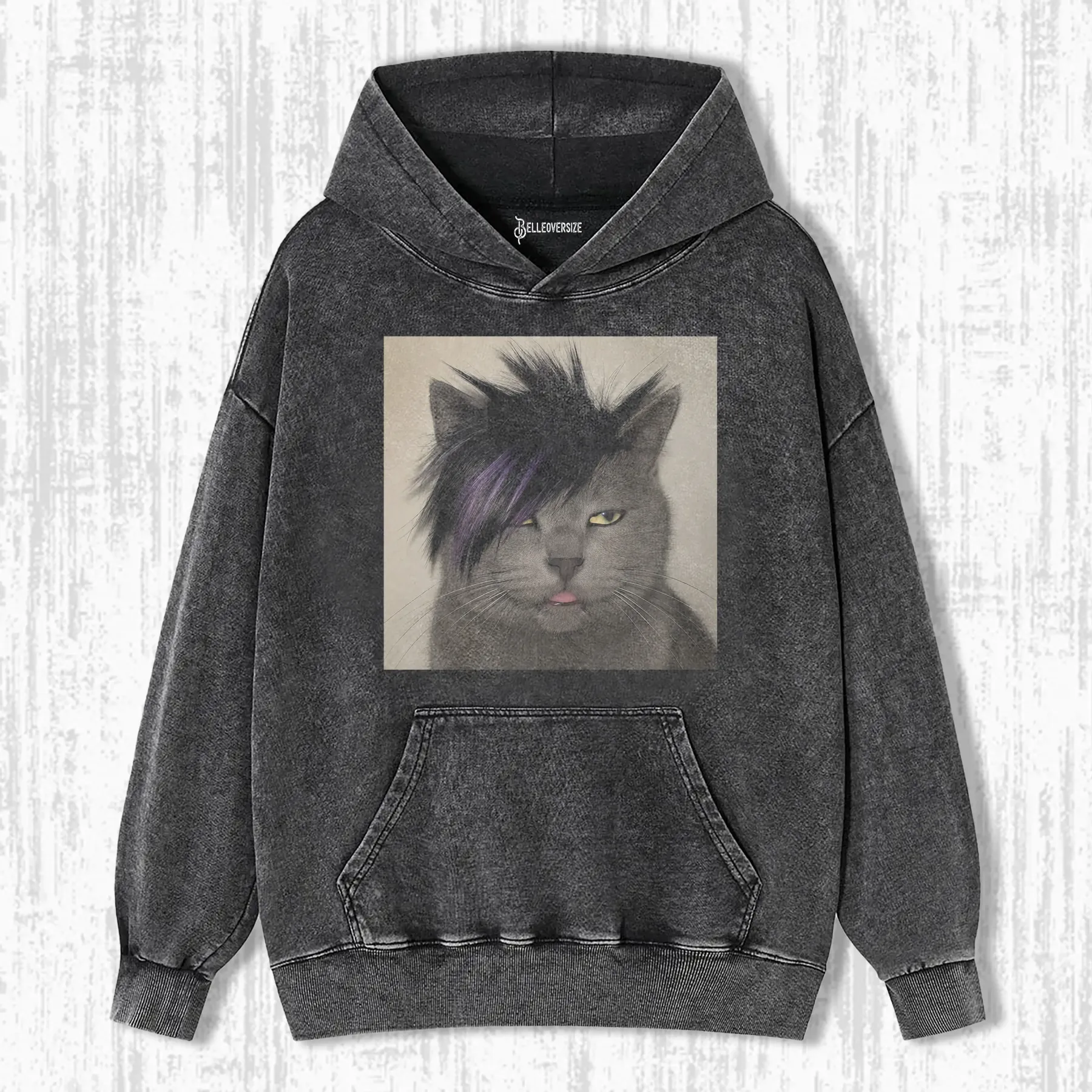 WACKY CAT HOODIE 